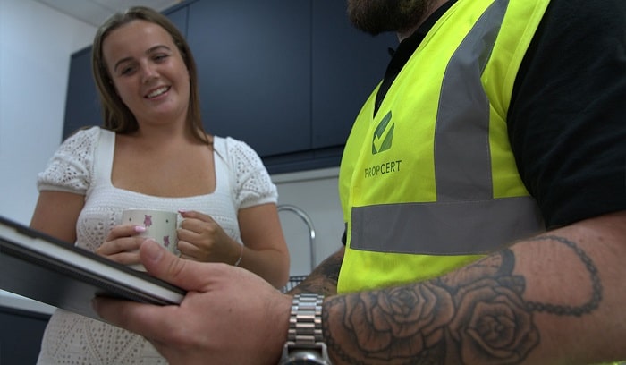 Tenant refusing gas check